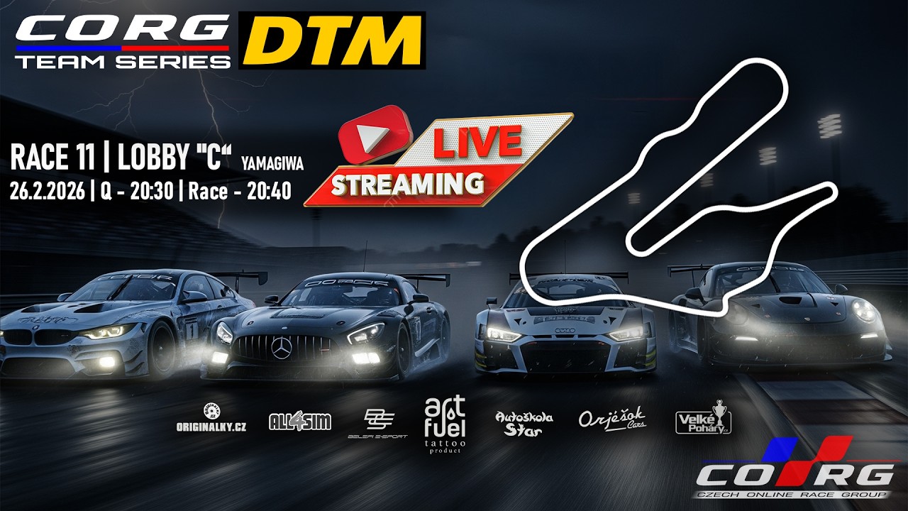CORG Team Series DTM 2025 / 26 | Skupina C | Round 11 - YAMAGIWA #granturismo7  #esports