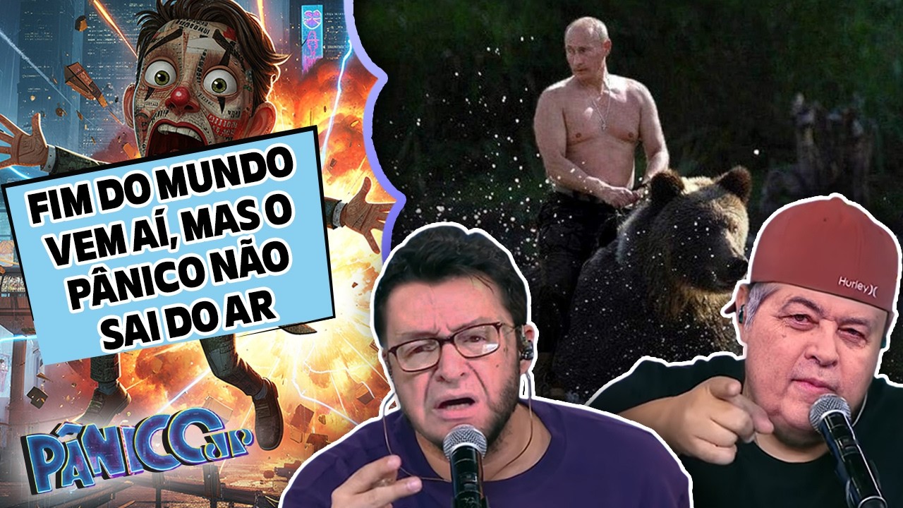 PUTIN AGUENTA TRÊS MINUTOS SEM PERDER A AMIZADE COM DATENA E OLAVO DE CARVALHO?