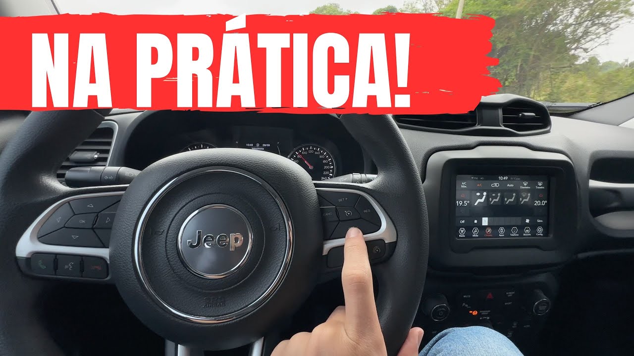 COMO ATIVAR O PILOTO AUTOMÁTICO DO JEEP COMPASS E RENEGADE! TUTORIAL NA PRÁTICA!