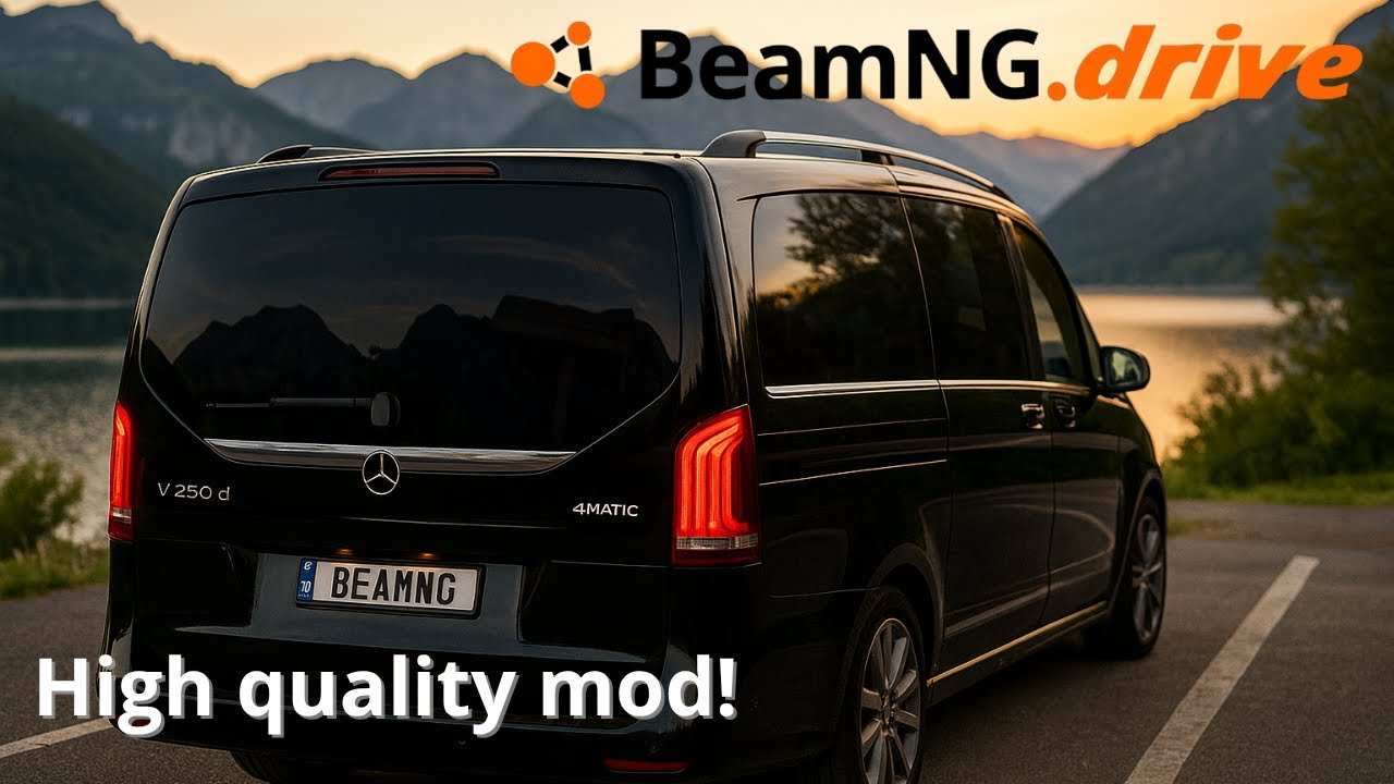 Mercedes V 250d BeamNg.Drive