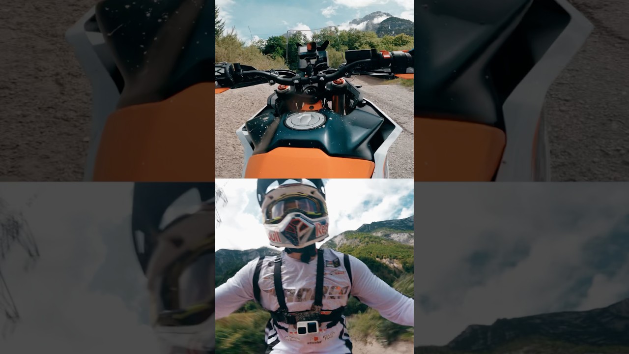 Carson Brown pushing the KTM 890 ADV R to the edge with WP XPLOR PRO 🔥 #WPSuspension #XPLORPRO