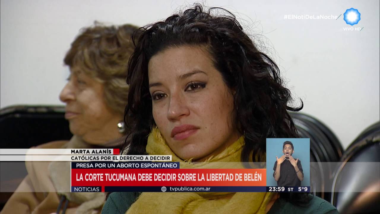 TV Pública Noticias-Tucumán piden libertas de Belén aborto