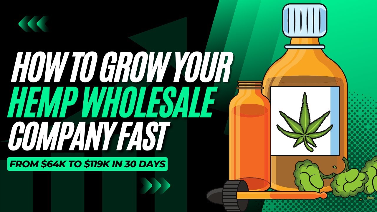 How To Grow Your Hemp Wholesale Company WITHOUT Ads