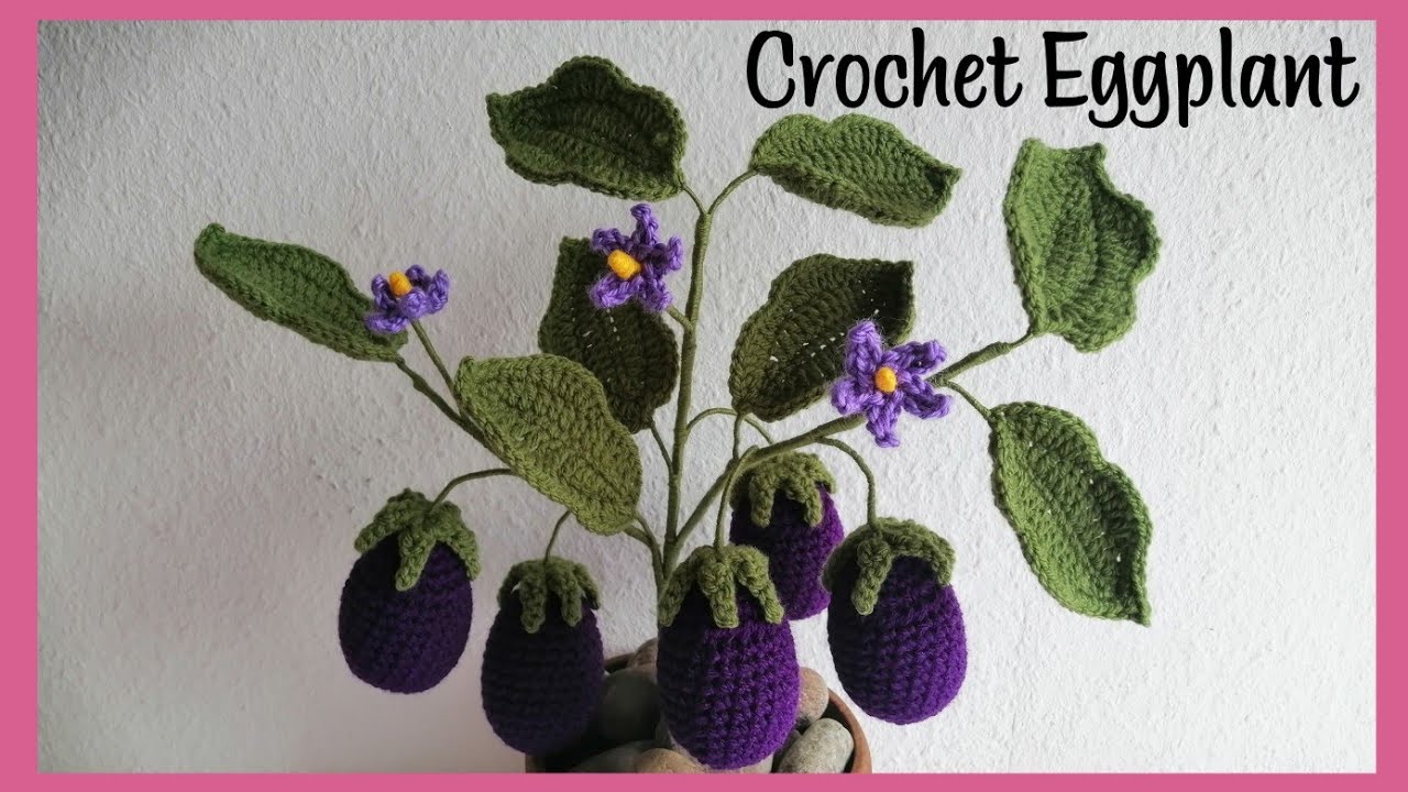 Crochet Eggplant