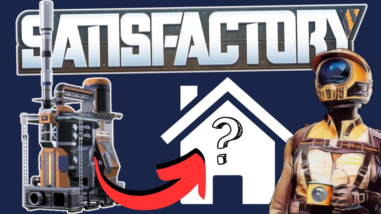 | STEP BY STEP | How to PERFECTLY House A Refinery In Satisfactory.