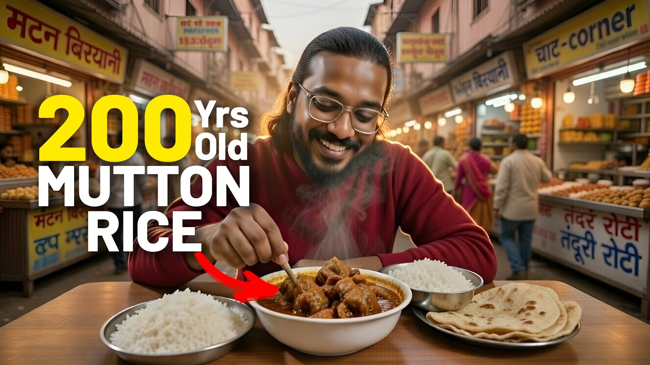 I ate Patna's 200 Years Old Mutton Rice | Patna Mutton Rice | Patna Food