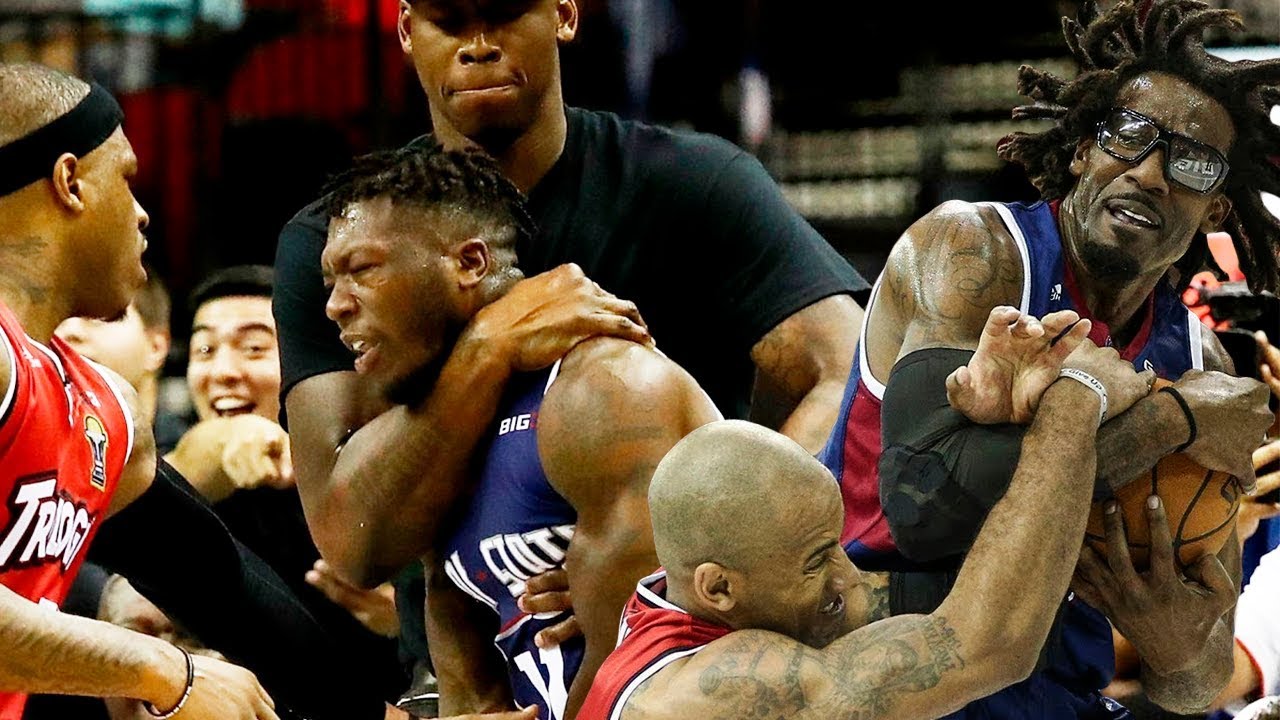 Баскетбол BIG3 &mdash; Драки, потасовки, грязные игры (2017&ndash;2019)