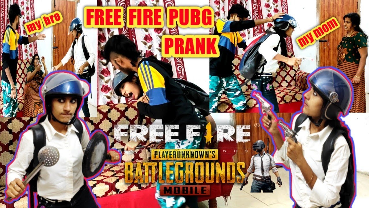 FREE FIRE  PUBG 🔥PRANK MY BRO MY MOM MARANA 😂FUN போருக்கு தயாரா🦾💥 | TAMIL PRANK VIDEOS | PRANK TAMIL