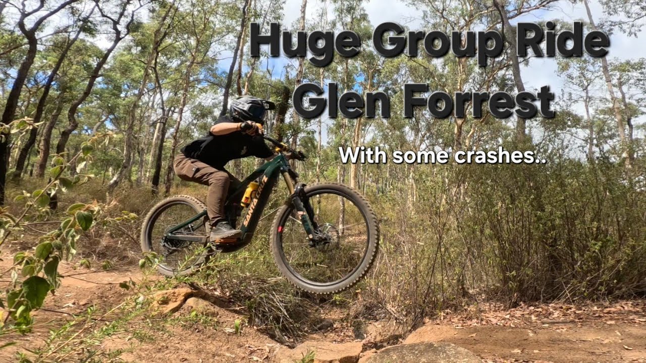Big Glen Forrest Mtb Ride with Crashes