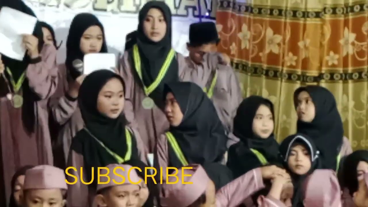 Penuh Haru, Closing Ceremony kegiatan Haflatul imtihan mushollah daruthholabah