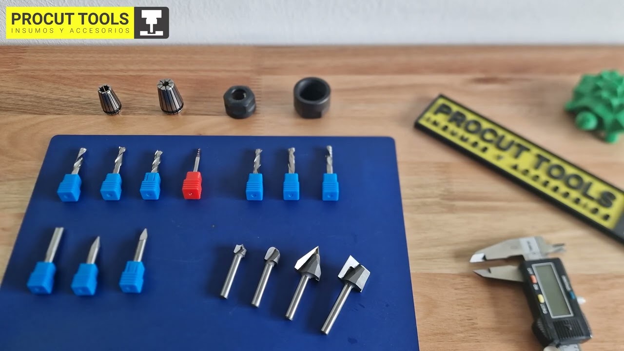 Gu&iacute;a r&aacute;pida de fresas para equipos Router CNC