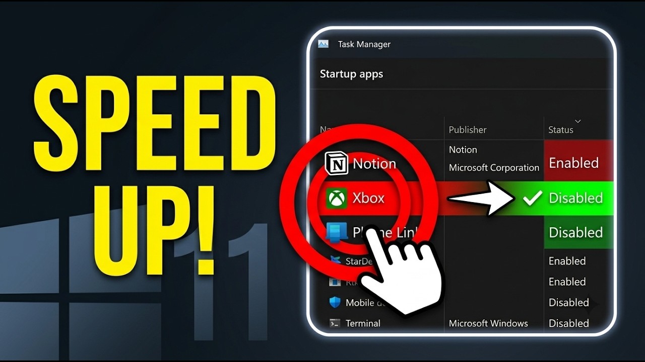 Как отключить автозагрузку приложений в Windows 11 (ускоряем запуск ПК)