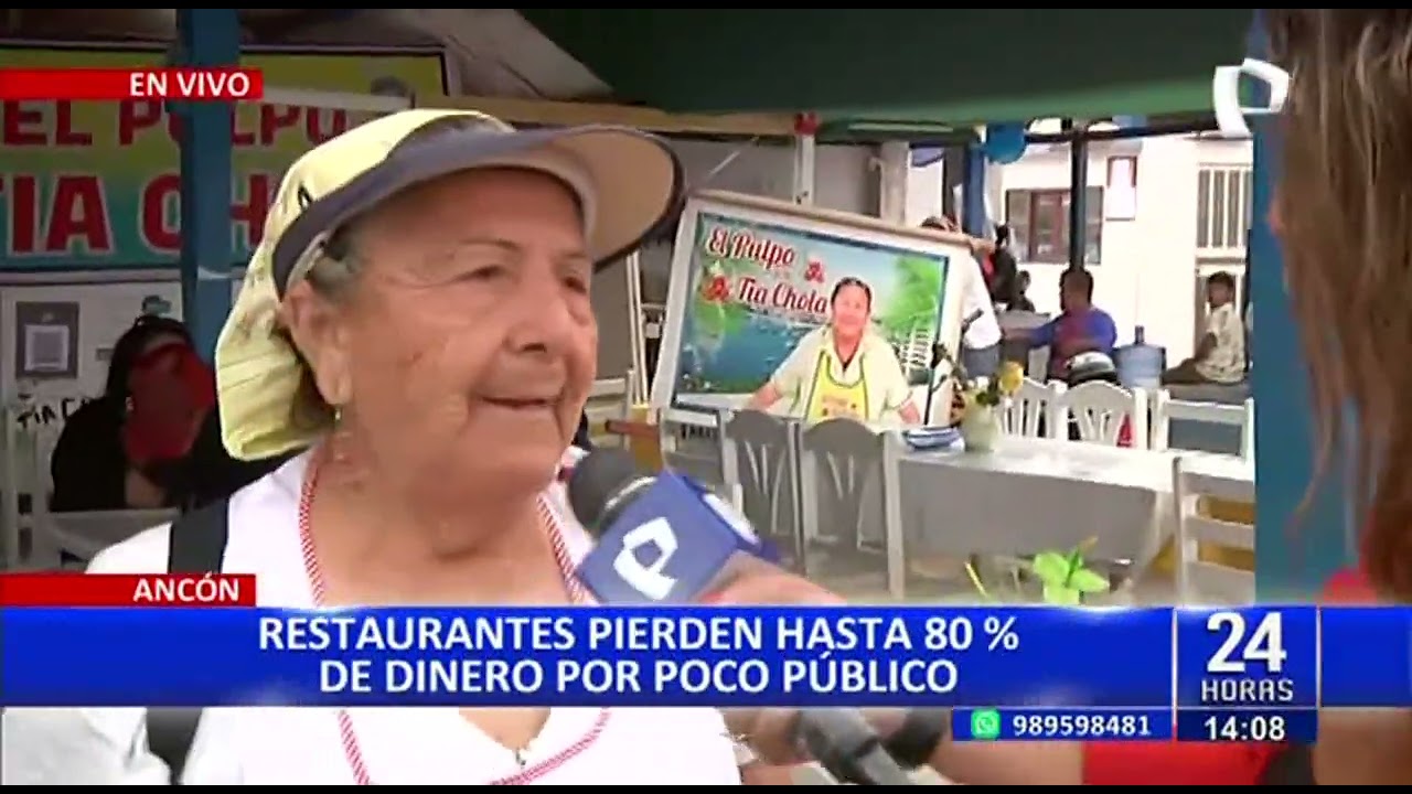 Ancón: Restaurantes estarían a punto de quebrar por falta de clientes