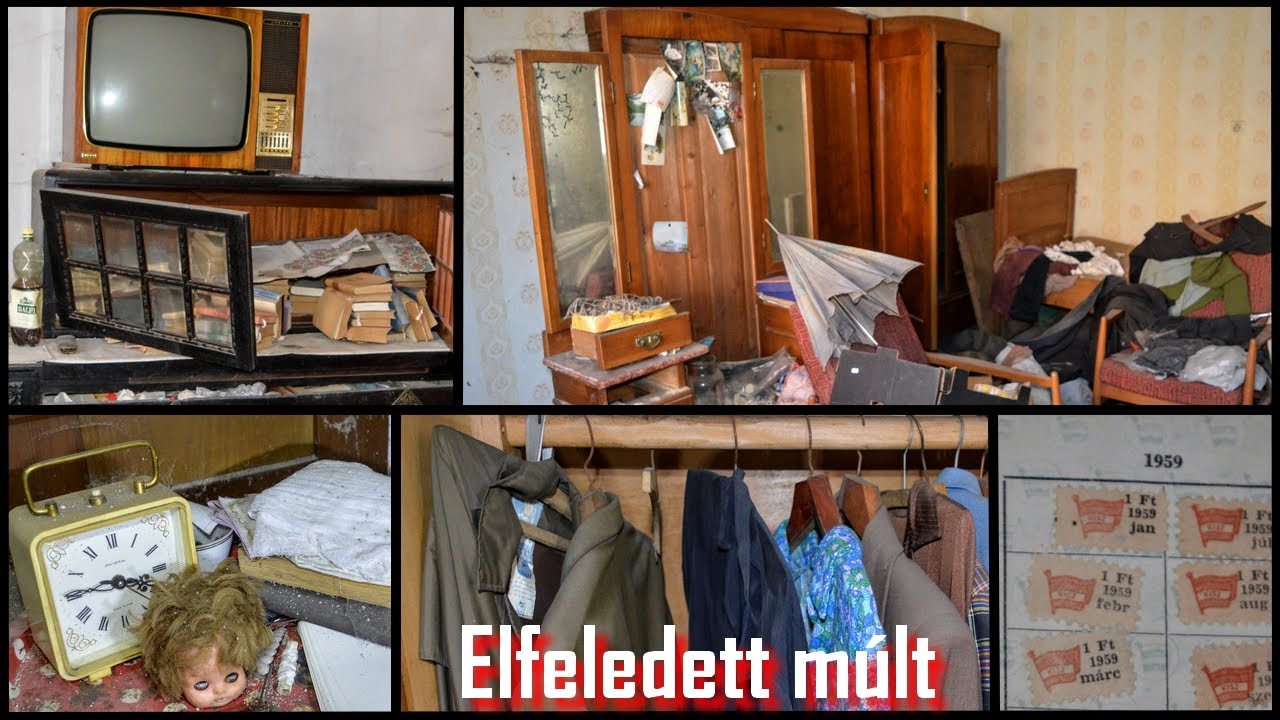 Elfeledett múlt: Elhagyatott ház tele 