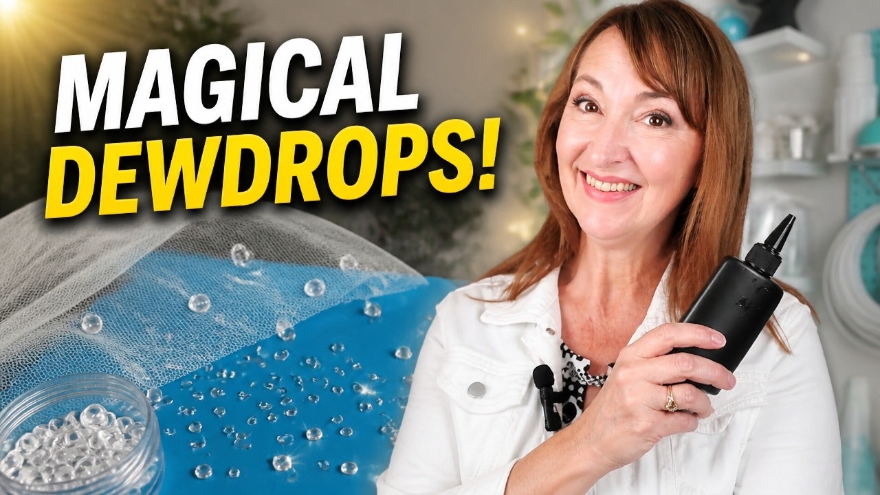 How To Make Magical Dewdrops With Sunlight And Resin!