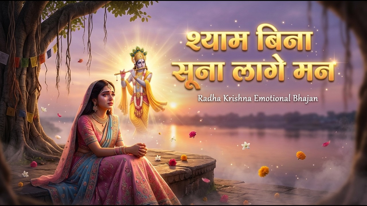 श्याम बिना सूना लागे मन 😢❤️ Radha Krishna Bhajan 2026 | विरह से मिलन तक | Emotional Krishna Song