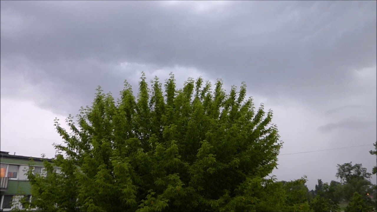 Burza nad Łowiczem. 7.06.2020 godz 18:50.