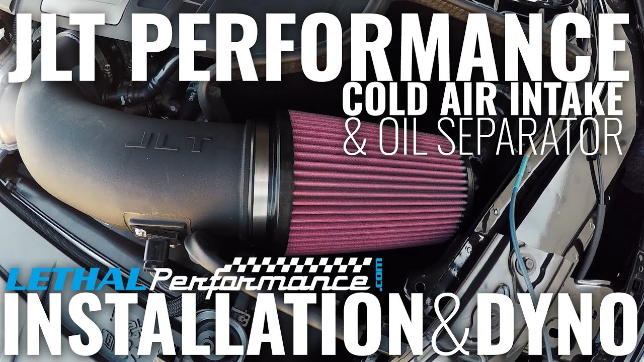 2018 Mustang GT JLT Cold Air Intake & Oil Separator installation at Lethal Performance