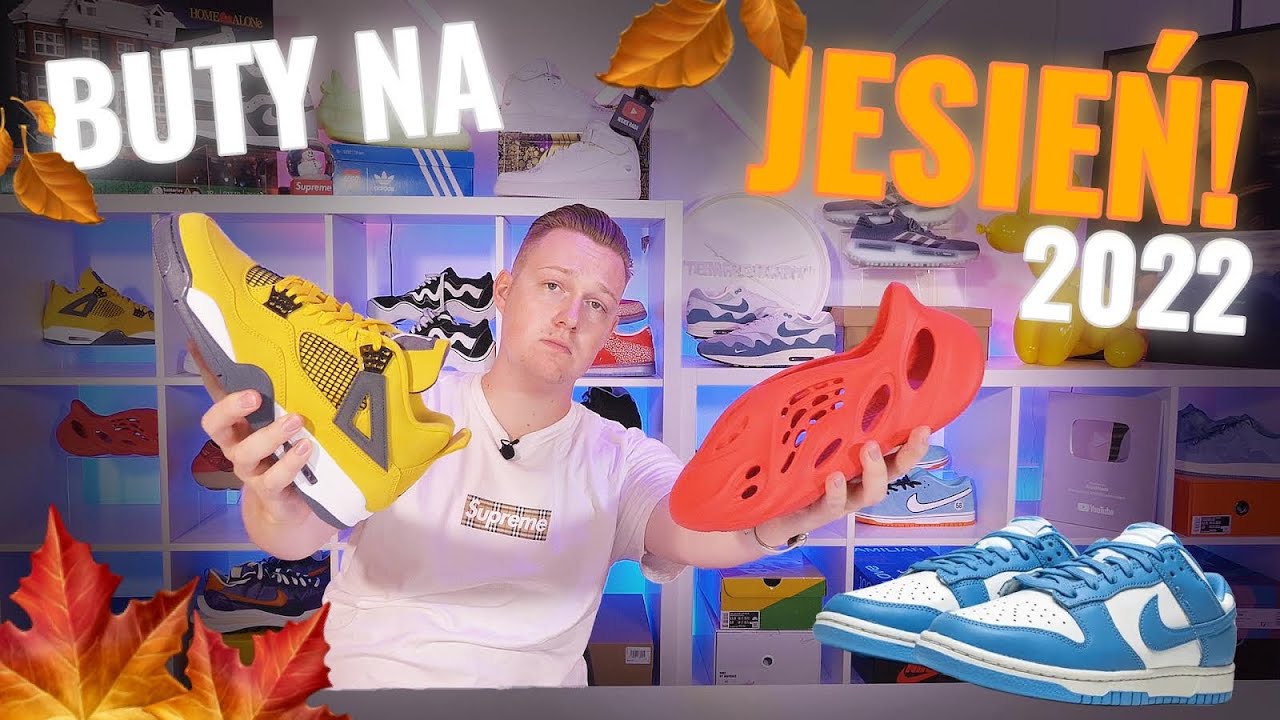 Buty na jesień 2022 🍂🍁 i najlepsze buty do szkoły! Top 15 modnych but&oacute;w Nike, Jordan, Dunk, Adidas