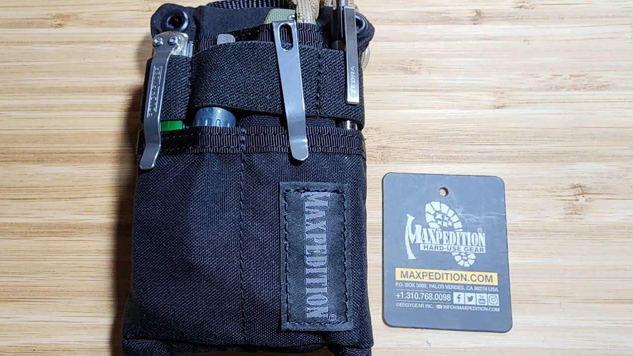 New 2025 Maxpedition Platy EDC Pouch
