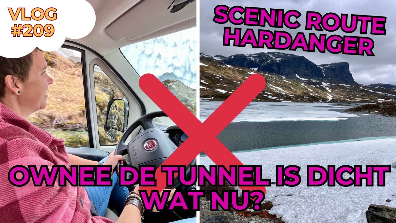 HARDANGERVIDDA SCENIC ROUTE NOORWEGEN! #209