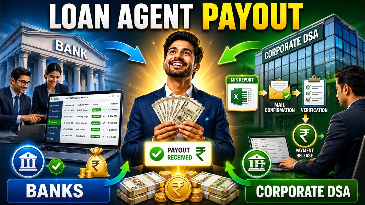 How Loan Agents gets Payout from Banks and Corporate DSAs