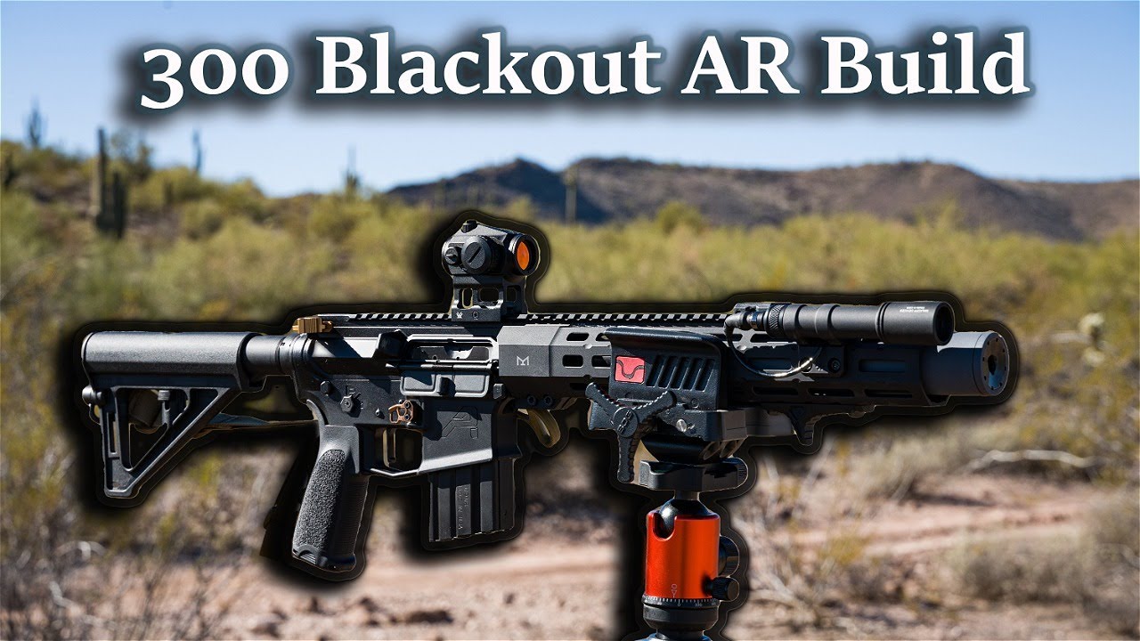 300BLK AR Build - Tucked Suppressor