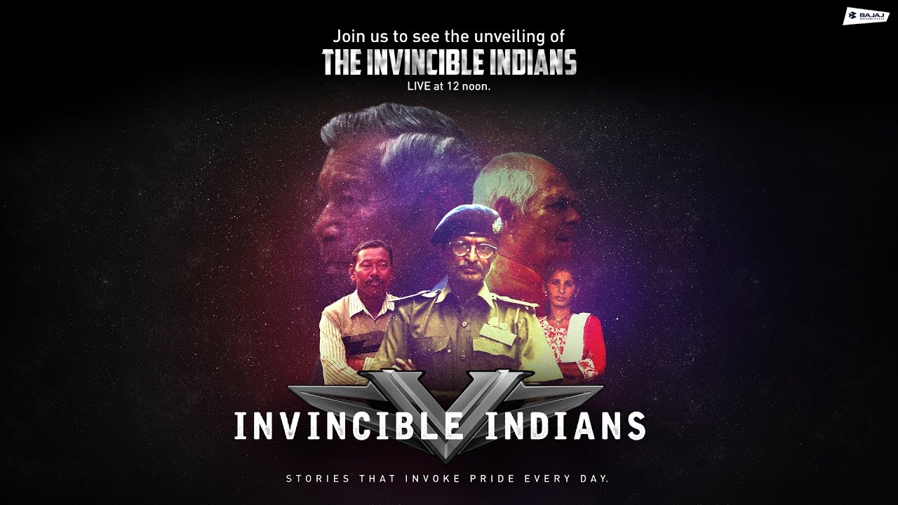 Bajaj V presents Invincible Indians