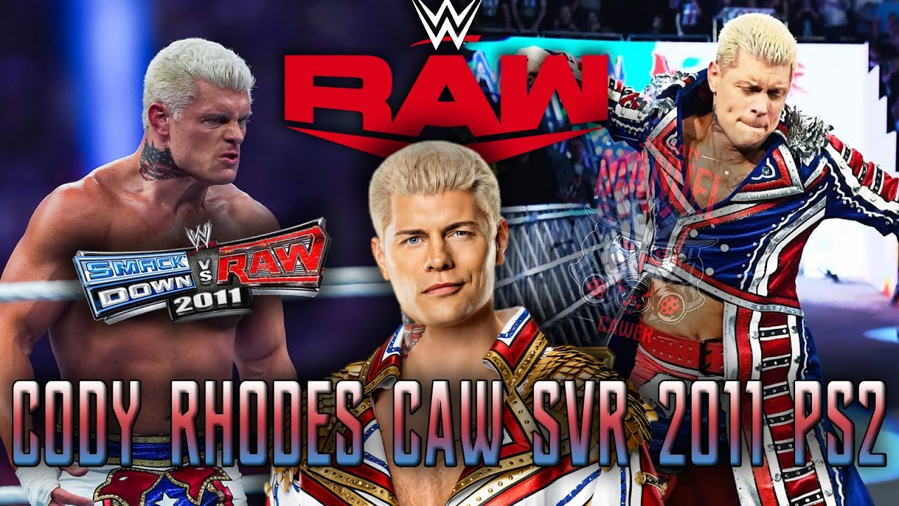 Caw Cody Rhodes SVR 2011 PS2