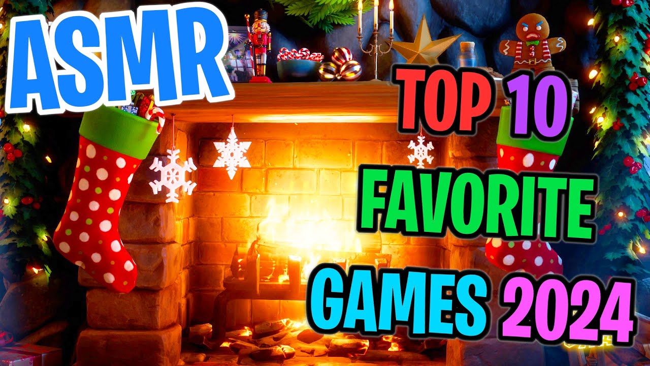 ASMR Gaming News Top 10 Favorite Games of 2024 List Relaxing Whispering + more (467)