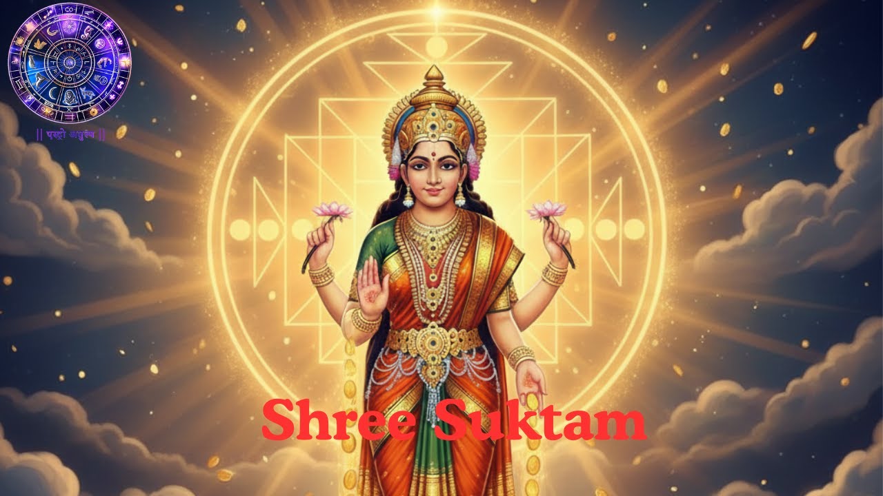 श्री सूक्तम् | Sri Suktam | Lakshmi Mantra for Wealth , Prosperity & Fame