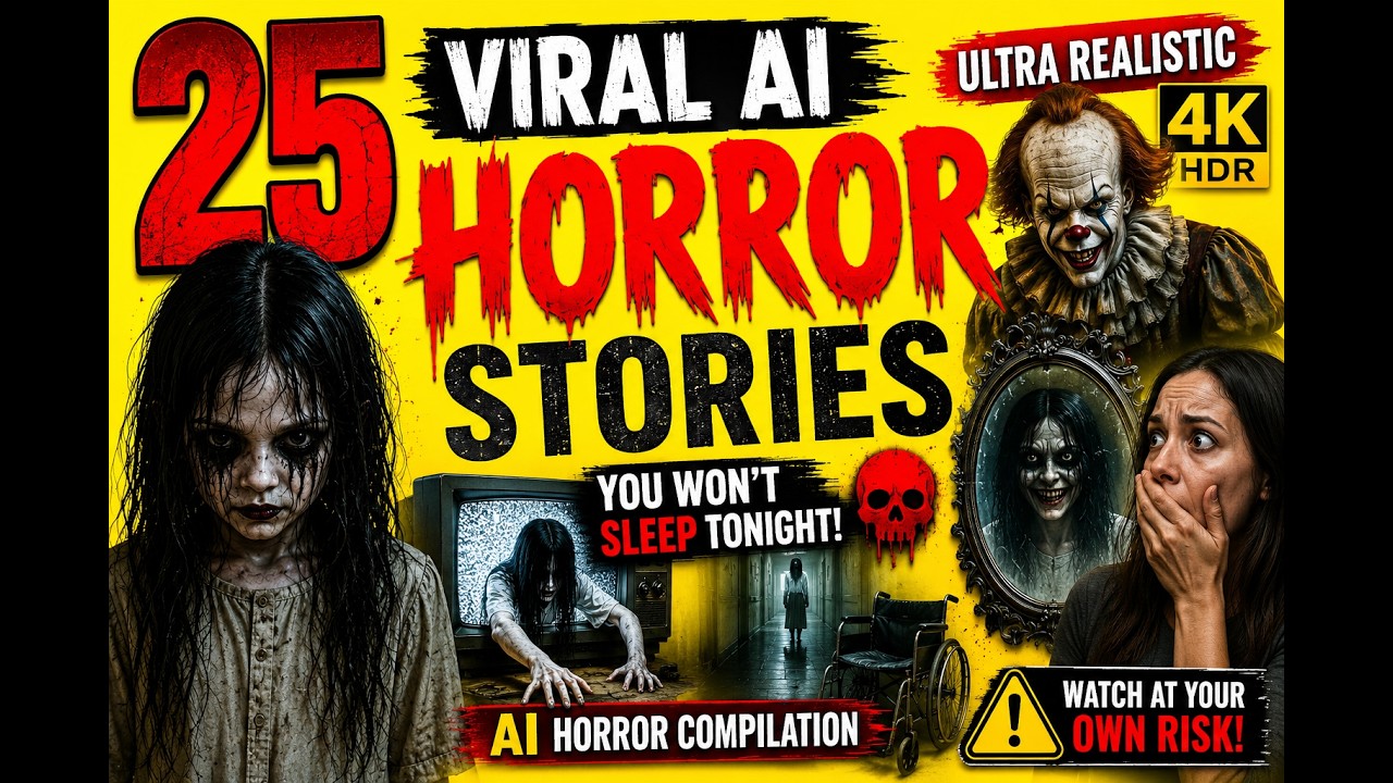 25 Viral AI Horror Stories 😨 | Ultra Realistic Horror Compilation 4K