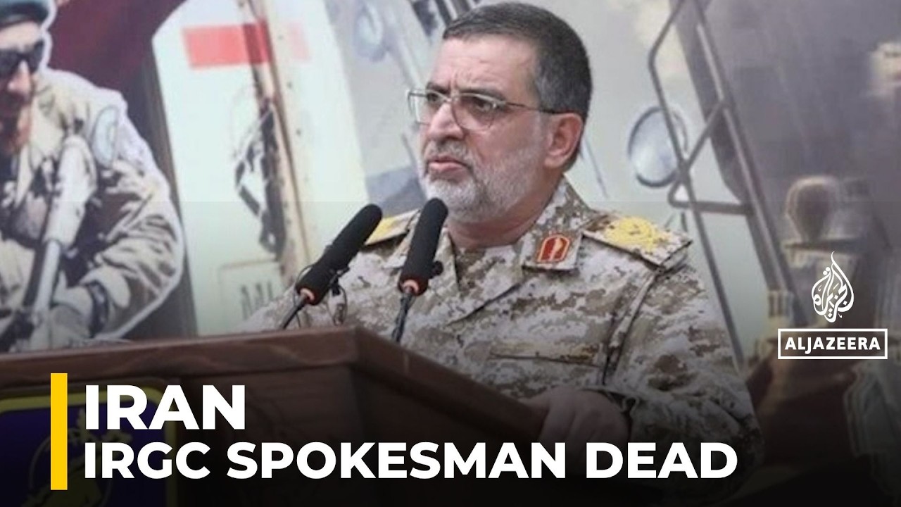 IRGC says spokesperson killed: State media