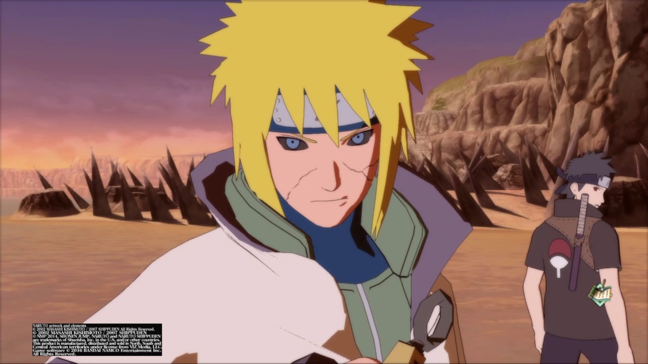 Naruto UNS4 (ULTIMATE NINJA STORM 4) - Godessess of the shore vs Minato & Shisui Survival part 1
