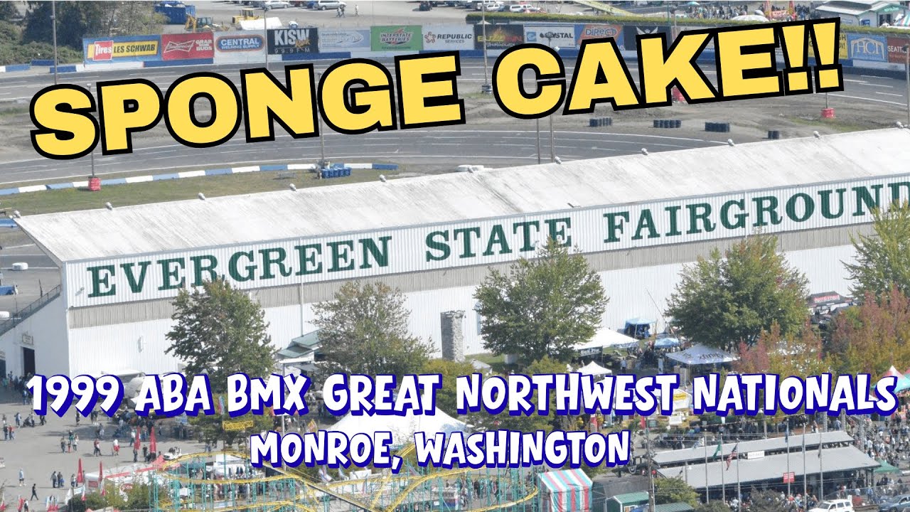 1999 ABA BMX GREAT NORTHWEST BMX NATIONALS  - MONROE, WASHINGTON - SUPER WET DIRT!