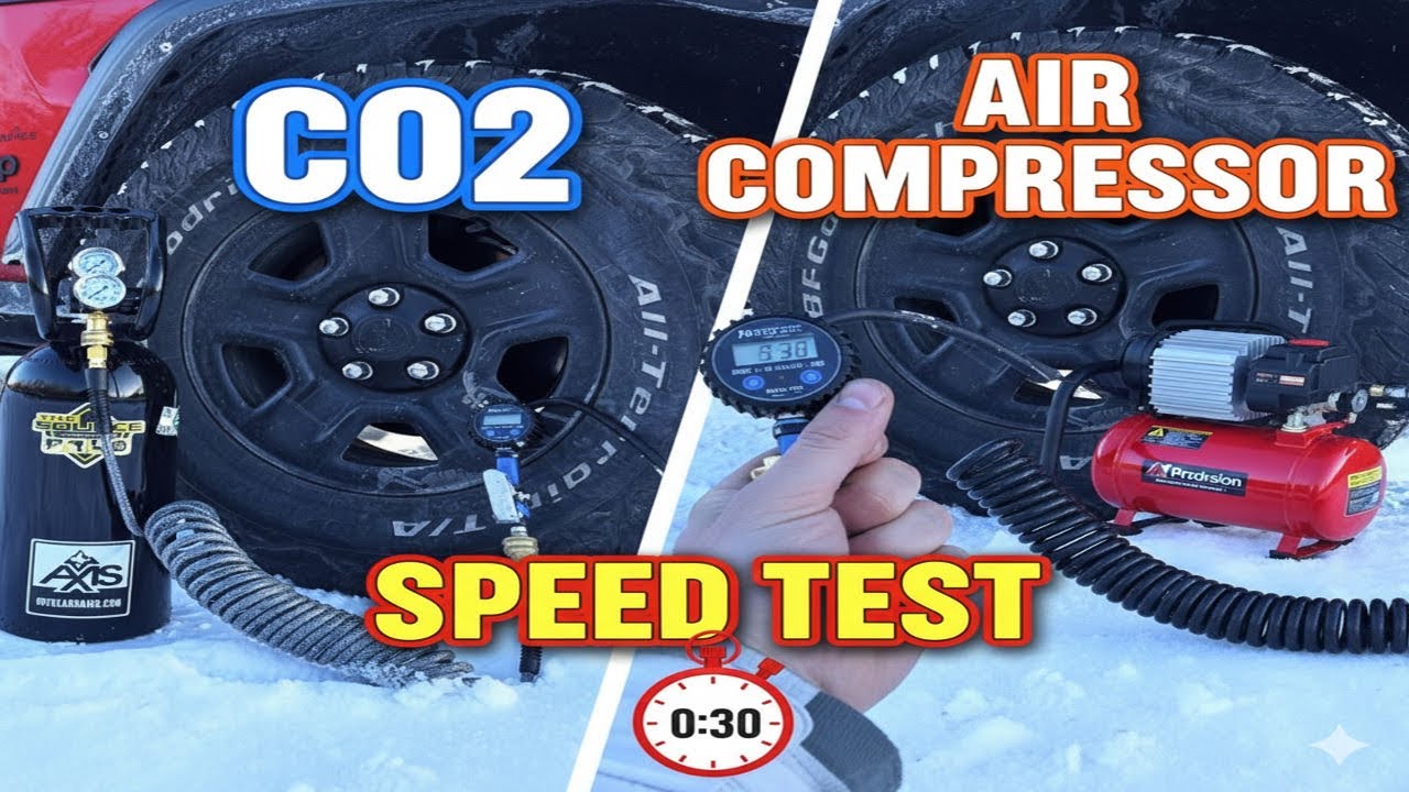 The Fastest Way to Air Up Off-Road: CO2 vs Air Compressor | Preece Precision The Source