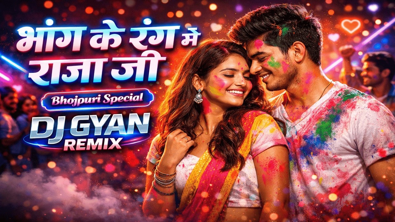 भांग के रंग में राजा जी | DJ Gyan Remix | Bhojpuri Holi Special 2026 धमाका 🎉🔥