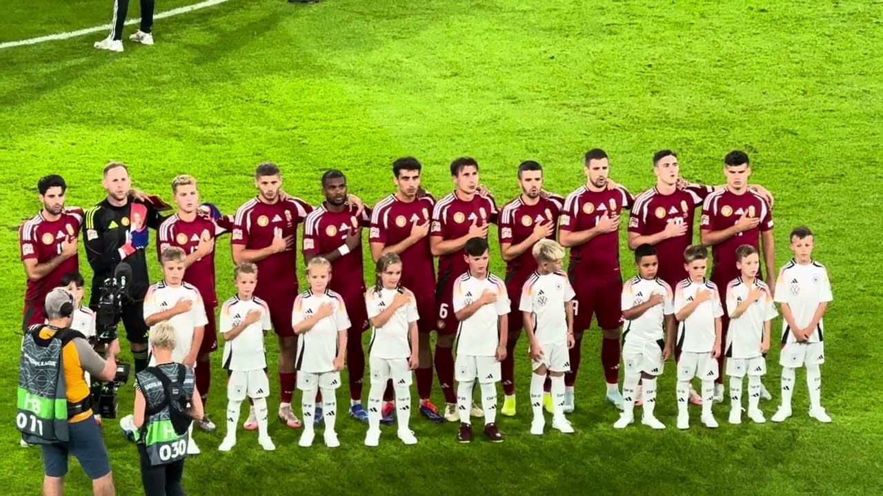 Hungarian national anthem 🇭🇺 Germany - Hungary 🇩🇪🇭🇺 Nations League 2024 Düsseldorf