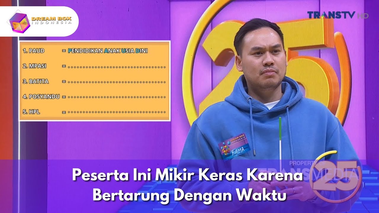 Peserta Ini Mikir Keras Karena Bertarung Dengan Waktu - DREAM BOX (20/1/26) P2