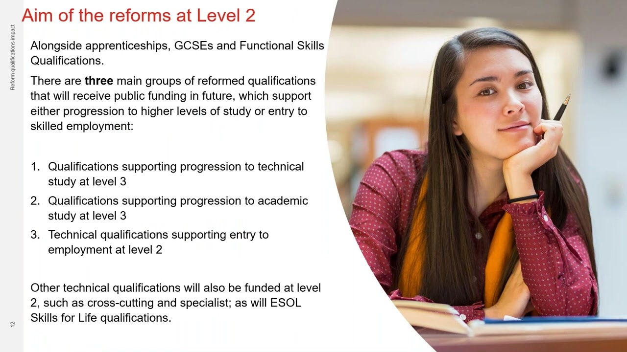 BSE Qualification Reforms impact on Level 2 and 3 Provision