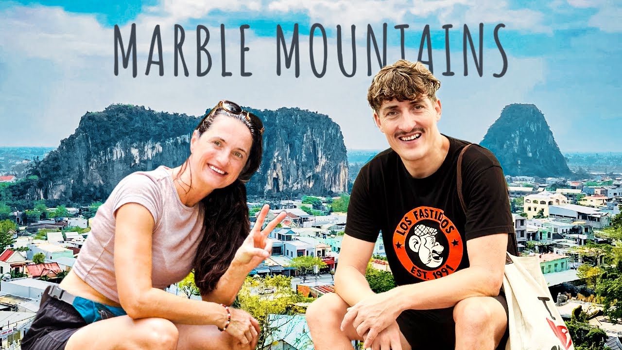 Wir erkunden die MARBLE MOUNTAINS in Da Nang | Backpacking Vietnam | Weltreise Vlog #17