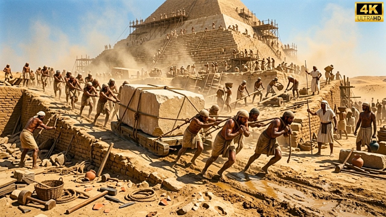 Os Mistérios do Antigo Egito | Quem Realmente Construiu as Pirâmides há 4.500 Anos?
