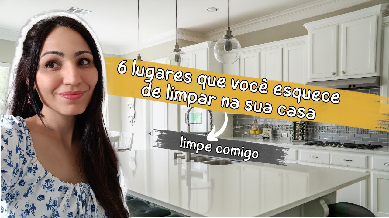 6 lugares que esquecemos de limpar no dia a dia