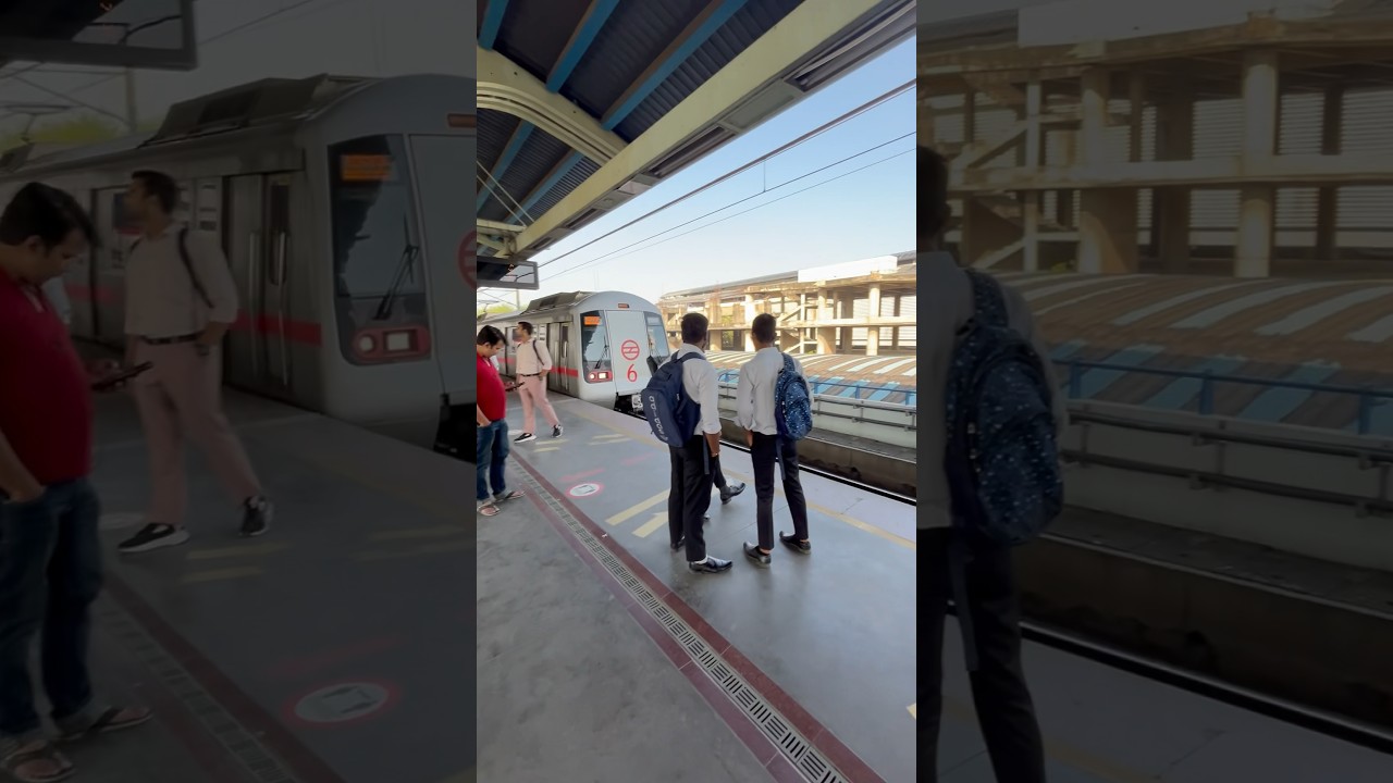 Welcome Metro Station | Red Line Delhi Metro #delhimetro #delhitravel #delhigram