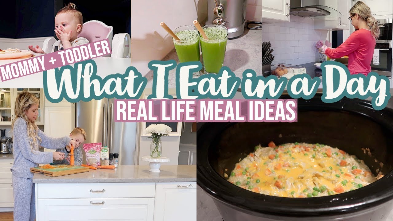 *NEW* WHAT I EAT IN A DAY MOMMY + TODDLER MEAL IDEAS// INTUITIVE EATING //TIFFANI BEASTON HOMEMAKING