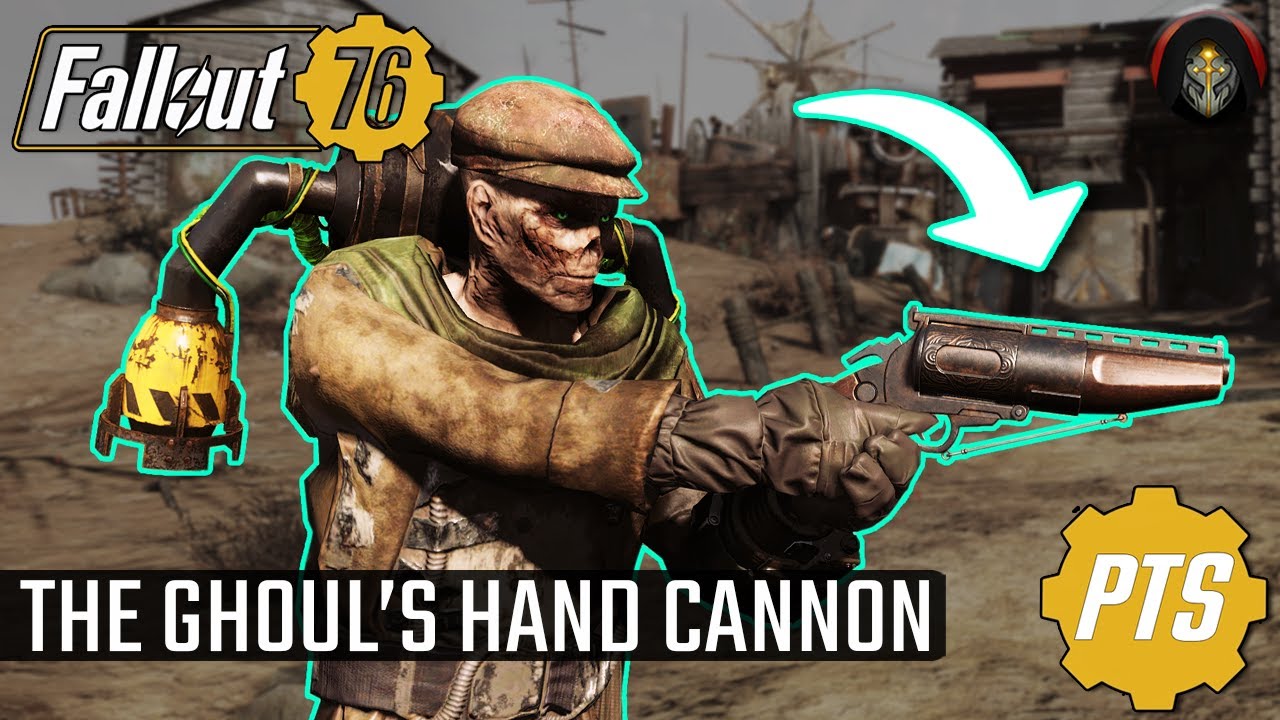 FALLOUT 76 | РУЧНАЯ ПУШКА гуля &mdash; новое оружие!