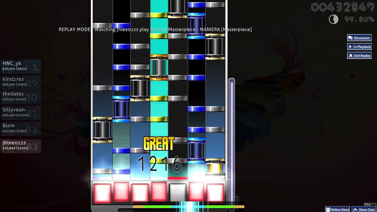 Musical Masterpiece - MANIERA [Masterpiece] 99.40% 1230PP By jhlee0133