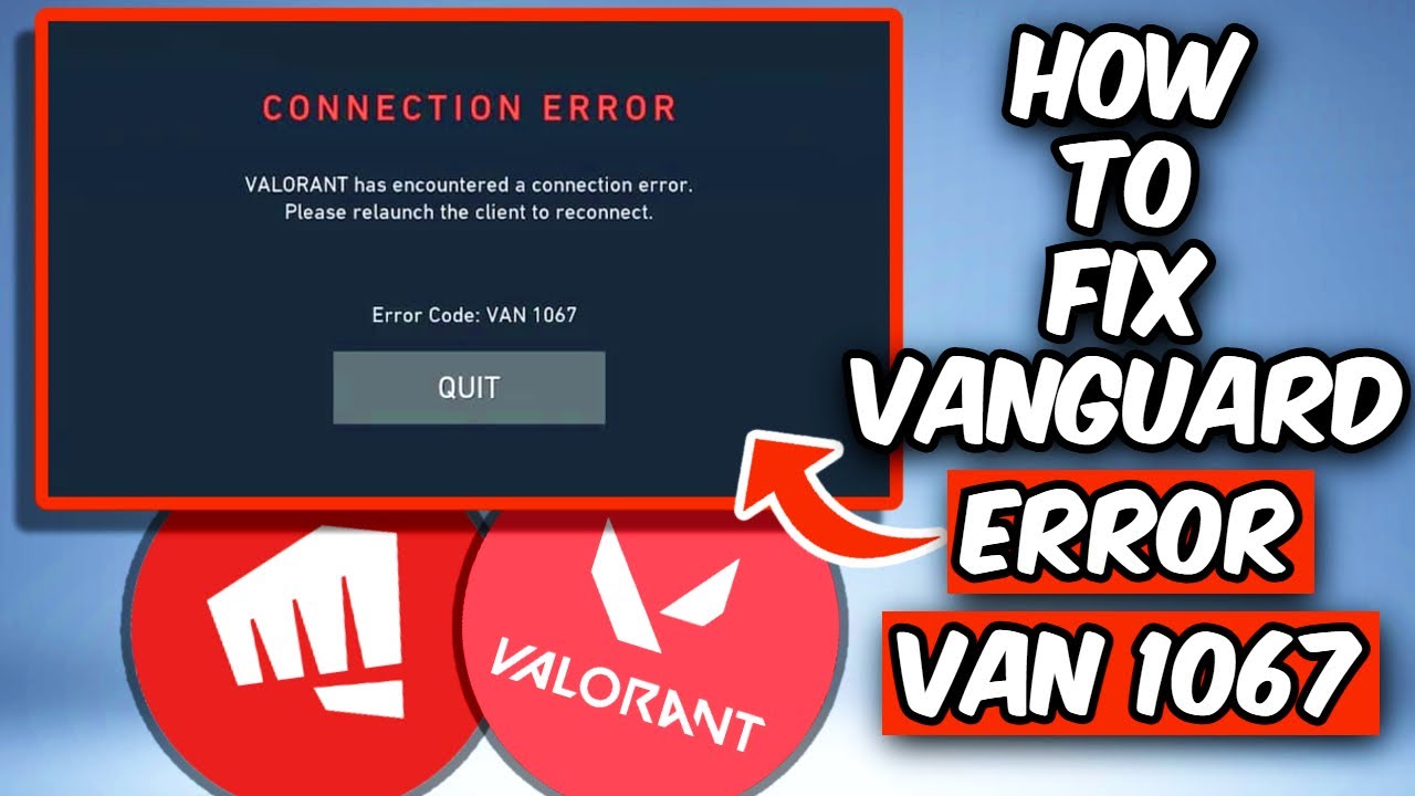КАК ИСПРАВИТЬ ОШИБКУ VAN 1067 В VALORANT | ИСПРАВЛЕНИЕ ОШИБКИ VANGUARD В VALORANT (2026)