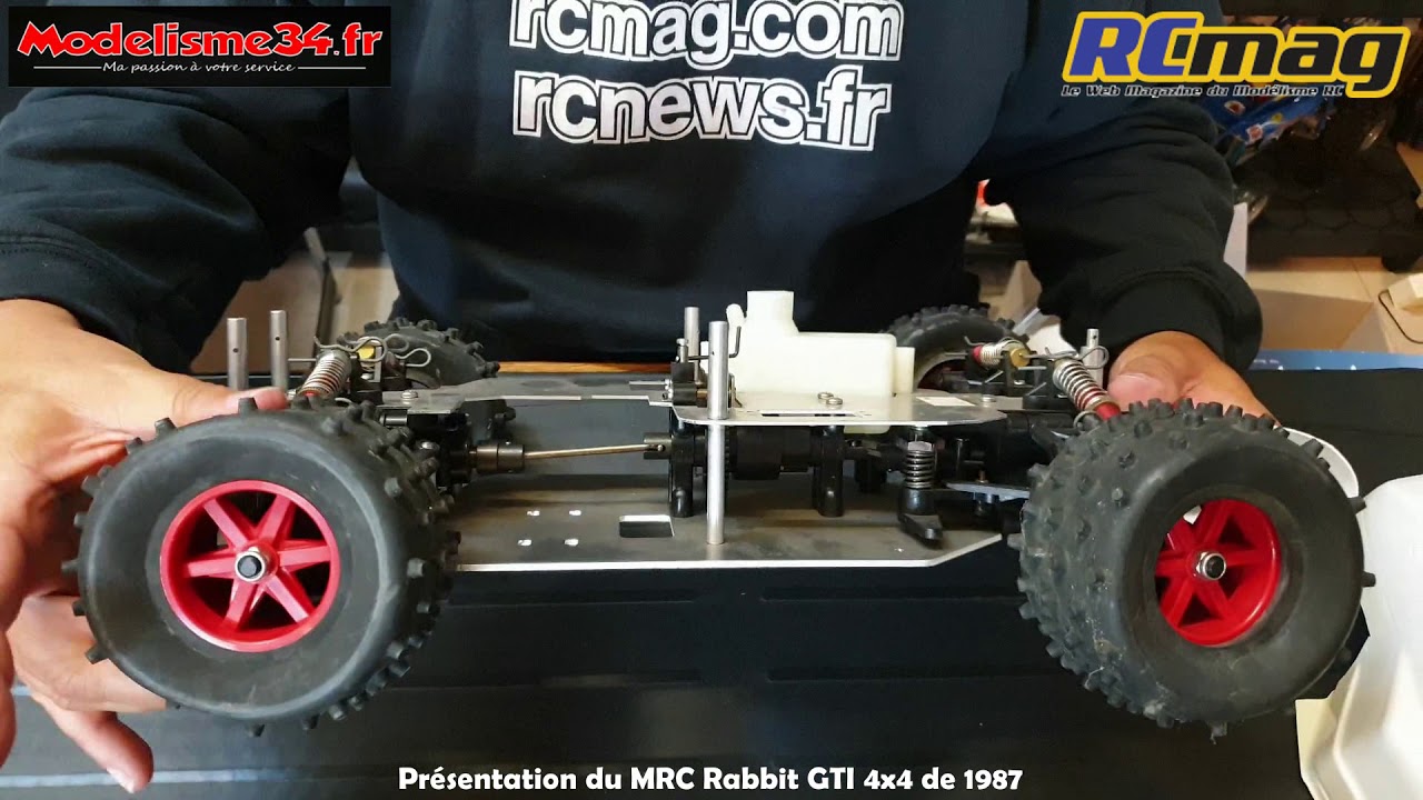 Présentation du MRC Rabbit GTI 4x4 de 1987 - Voiture RC modélisme
