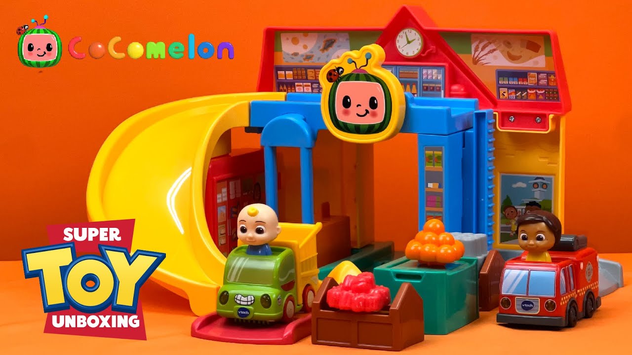 Supermarket - Cocomelon Collection ASMR Toy Unboxing